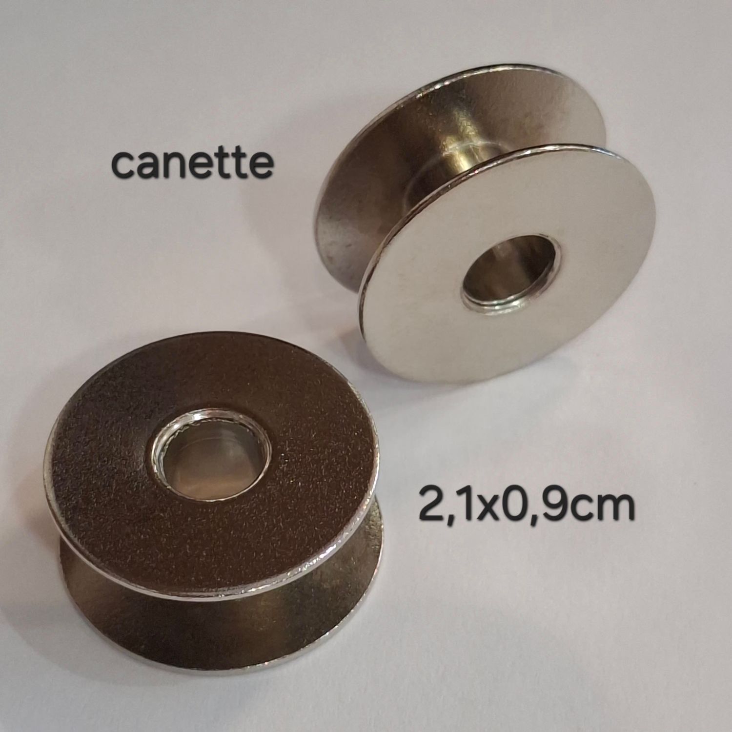 Canette métal machine à coudre industrielle