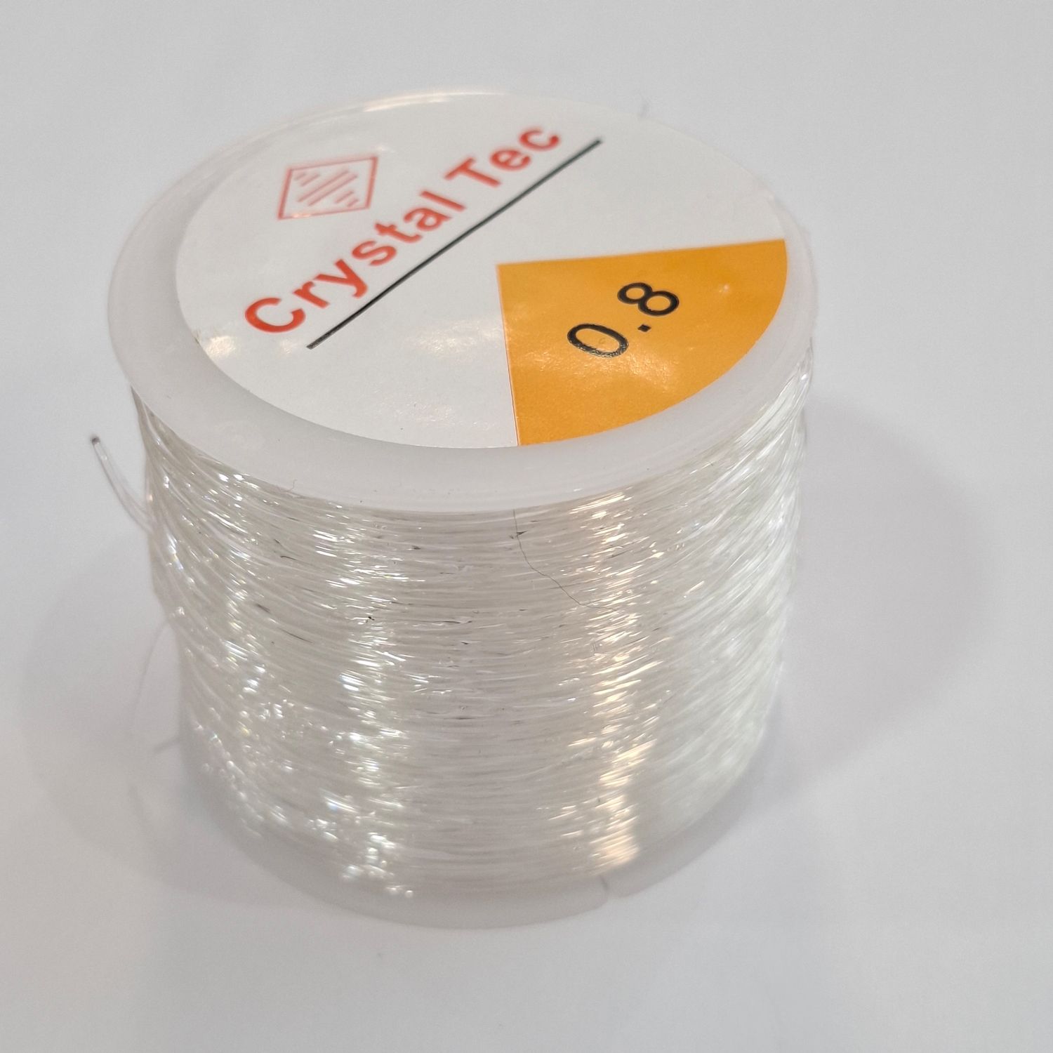 Fil élastique cristal tec 0.8mm par 90mètres 