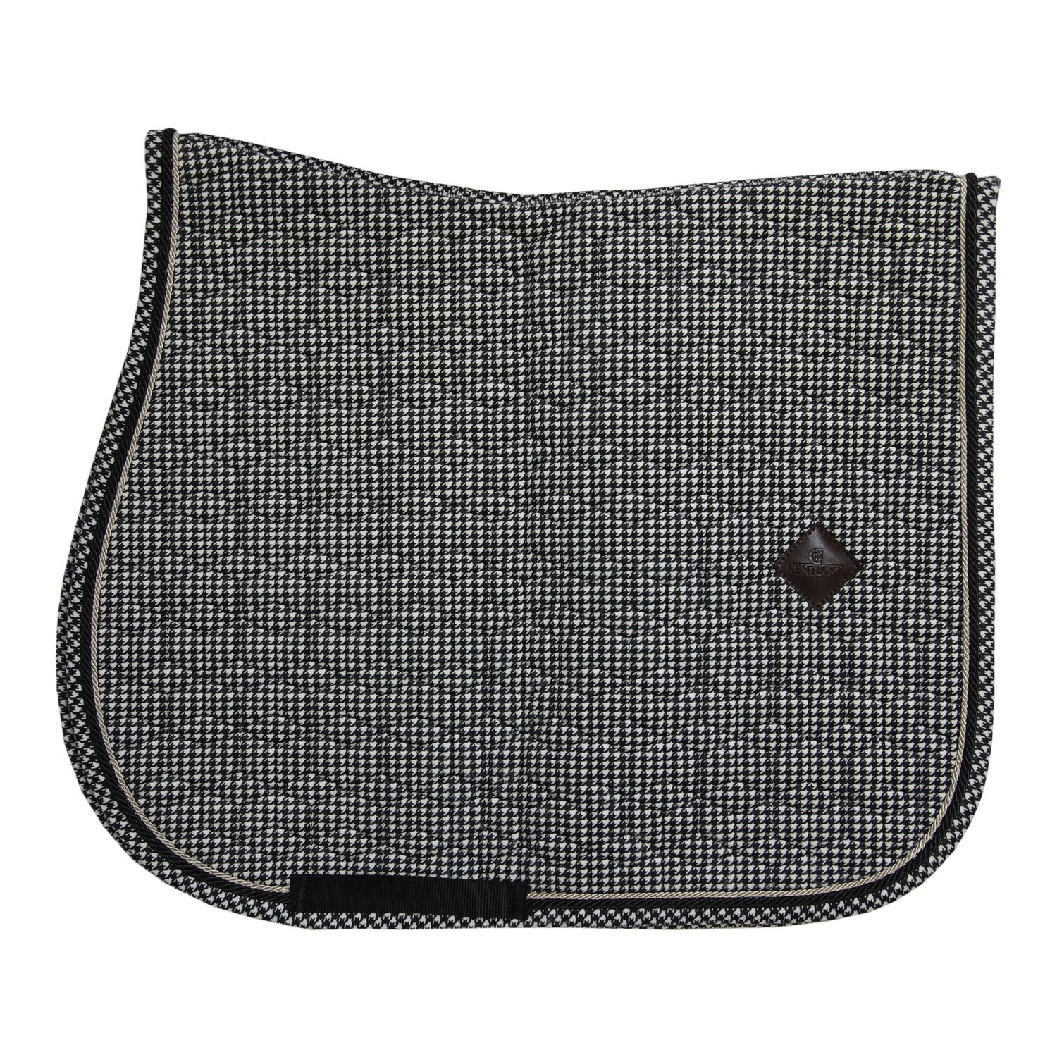 Kentucky Horsewear - Tapis Pied-de-Poule jumping, Couleur: Noir