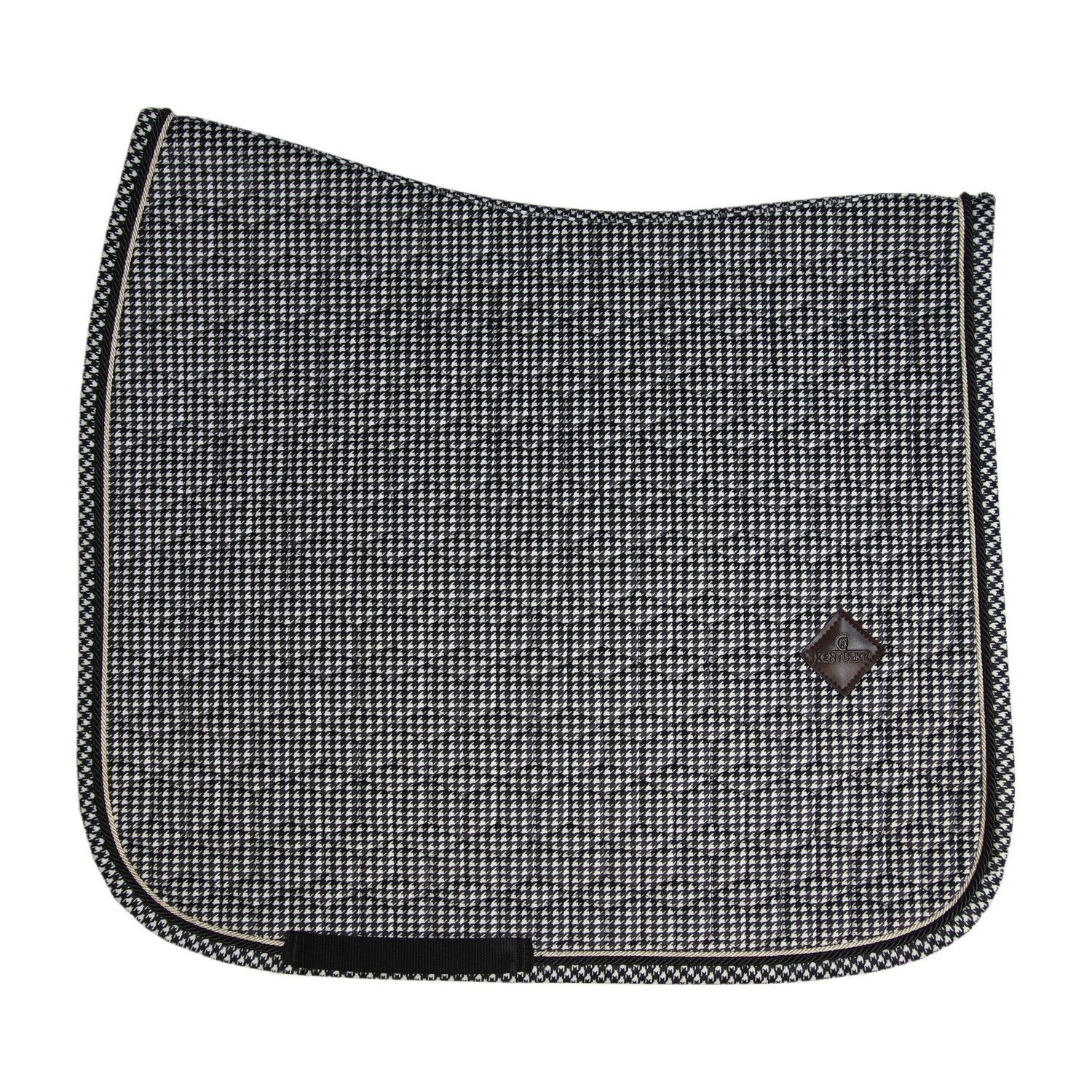 Kentucky Horsewear - Tapis Pied-de-Poule dressage, Couleur: Noir