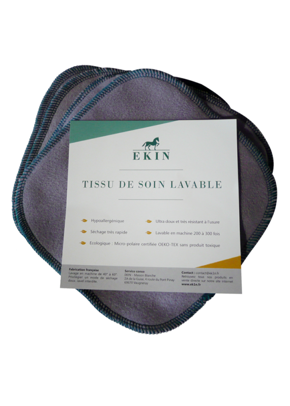 Ekin - Lingettes de soin lavables