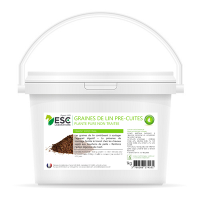 ESC Laboratoire - Graines de lin pré-cuite