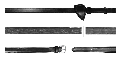 Dy'on - Rênes Hunter Grip 1/2 New English