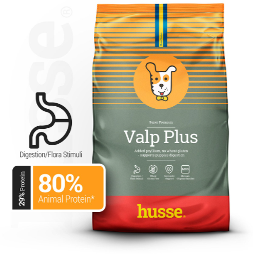 Husse - Croquettes pour Chiots Sans Gluten | Valp Plus - 12.5 kg