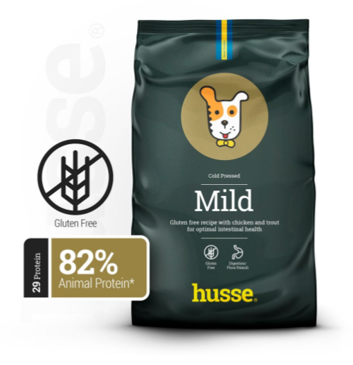 Husse - Aliment Pressé à Froid pour Chiens | Mild - 12 kg