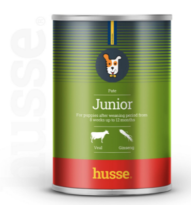 Husse - Pâtée au Veau pour chiot - Junior - 400 g