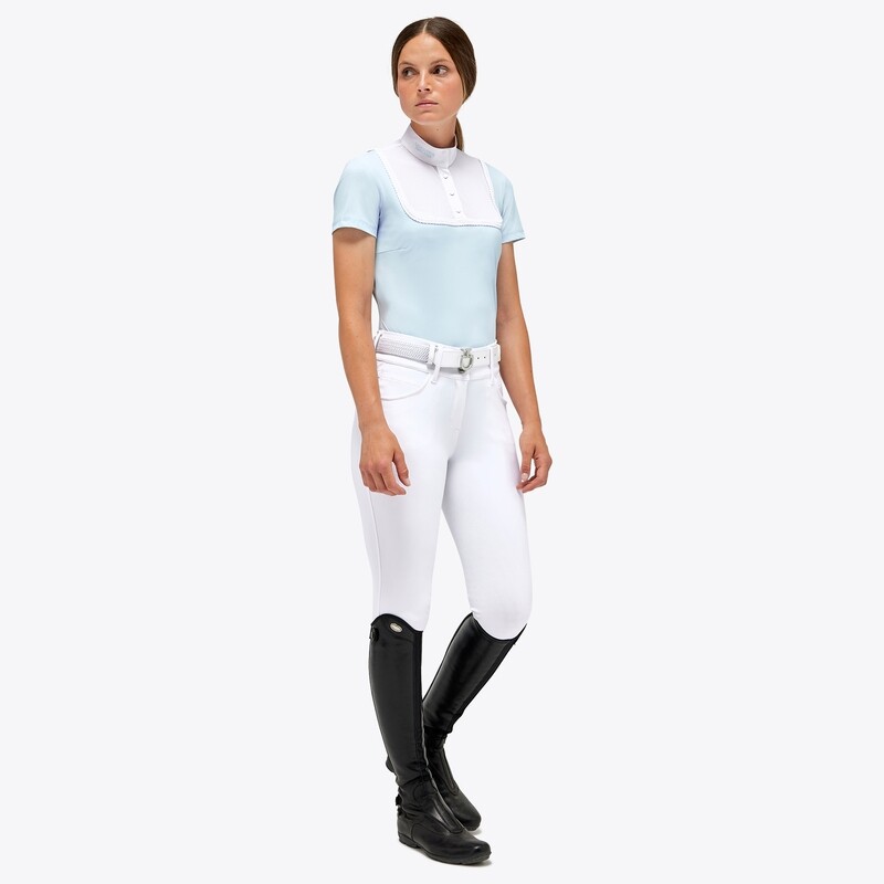 Cavalleria Toscana - Polo de concours Button Up Decorative