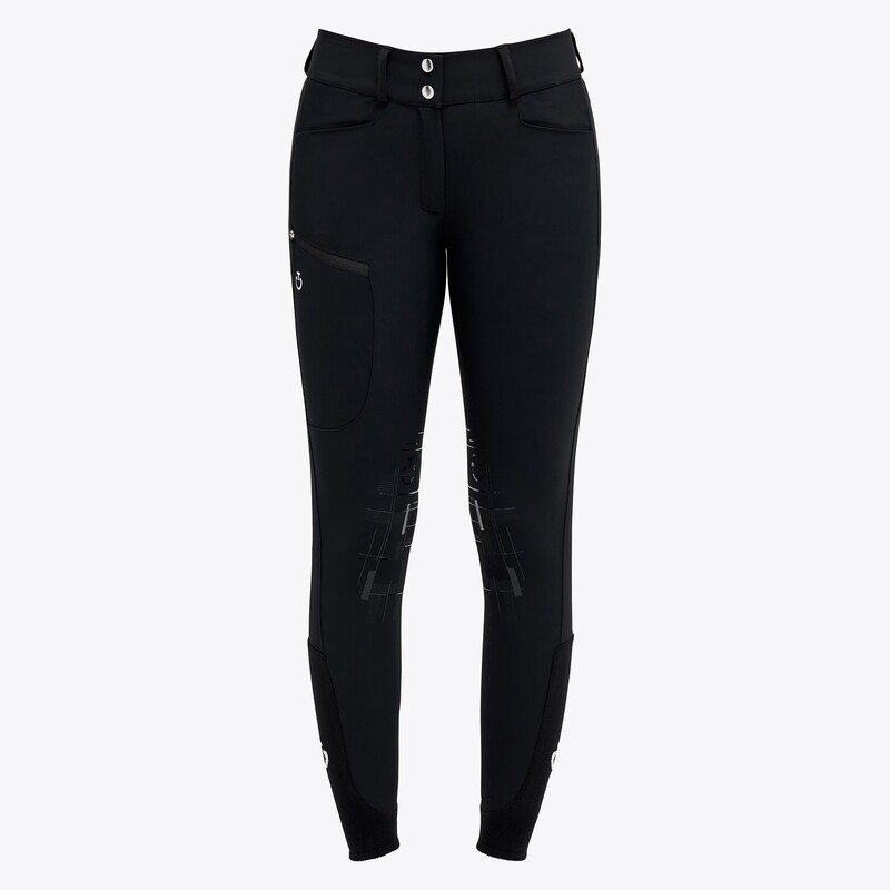 Cavalleria Toscana - Pantalon Taille Haute avec poche de téléphone