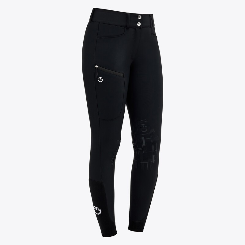 Cavalleria Toscana - Pantalon Taille Haute avec poche de téléphone