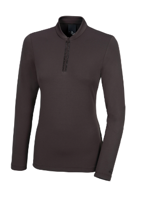 Pikeur - Zip Shirt Selection Pikeur - Zip Shirt Selection, Couleur: Marron, Taille: 40