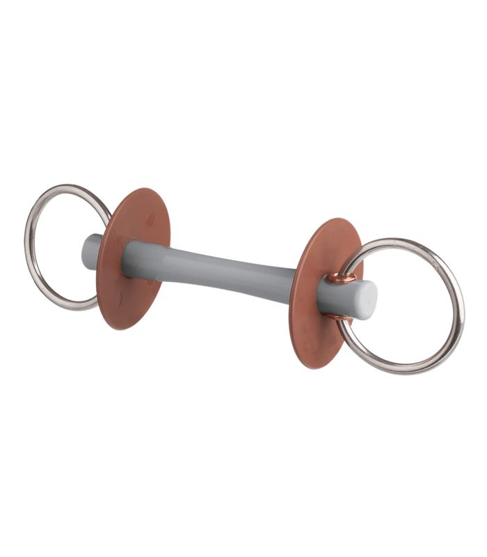 Beris - Mors de filet avec canon Comfort - Anneau 7.5cm