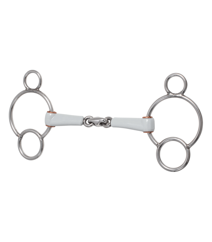 Beris - Mors 3 anneaux double brisure