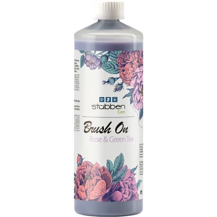 Stübben - Recharge démélant Brush On Rose and Green Tea 1L