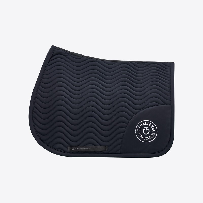Cavalleria Toscana - Tapis Double Orbit Wave Marine forme jumping