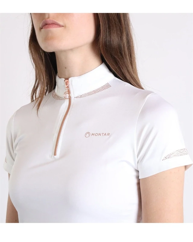 Montar - Polo de concours Crystals rosegold