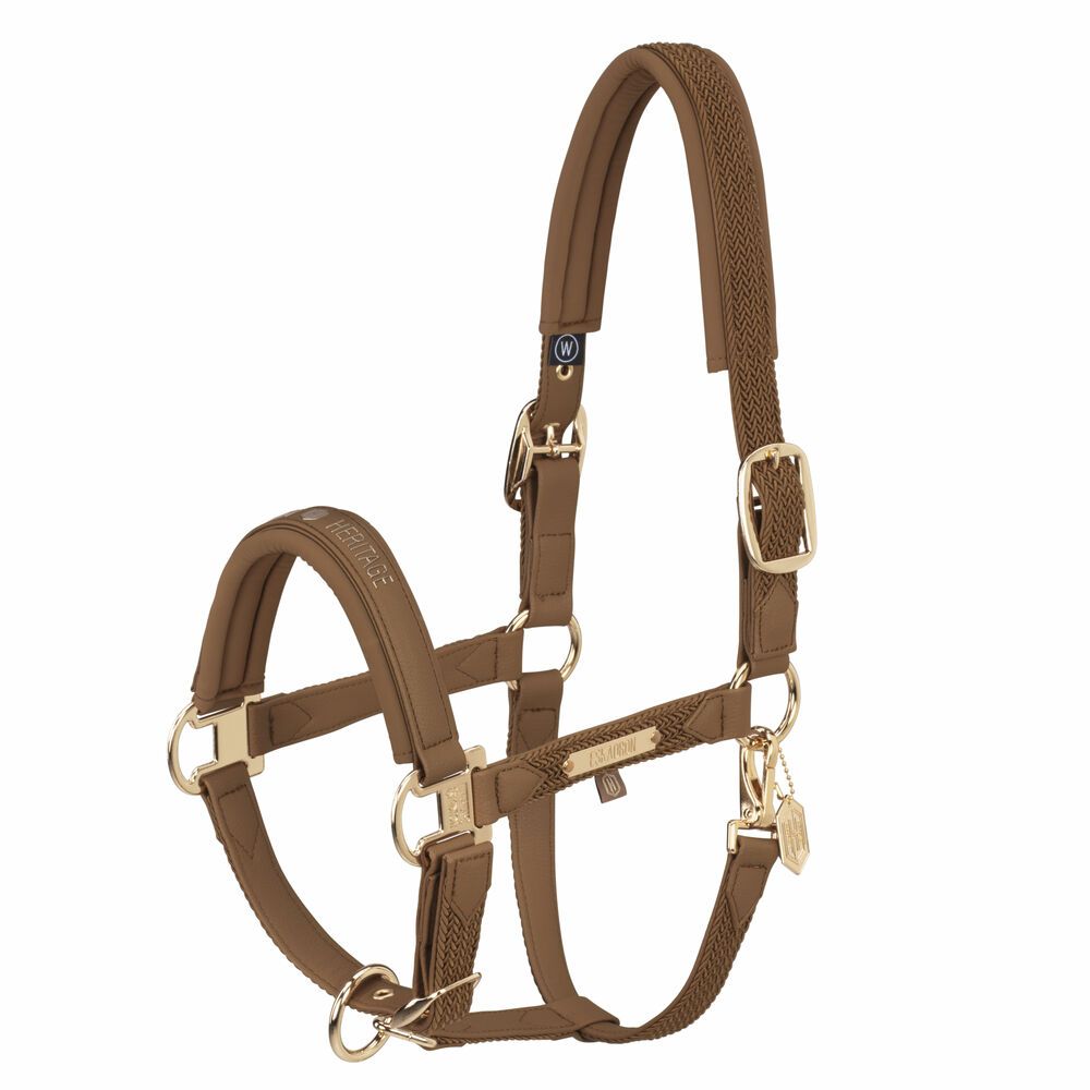 Eskadron - Licol tressé Héritage, Taille: Grand cheval, Couleur: Marron