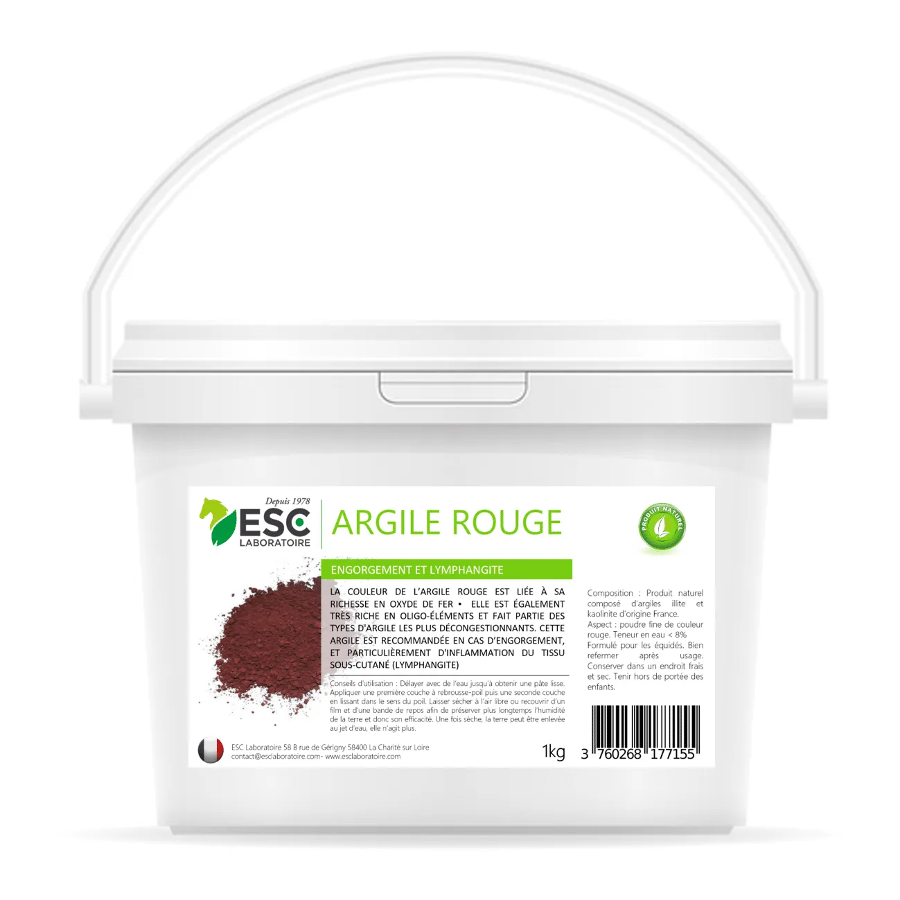 ESC Laboratoire - Argile rouge