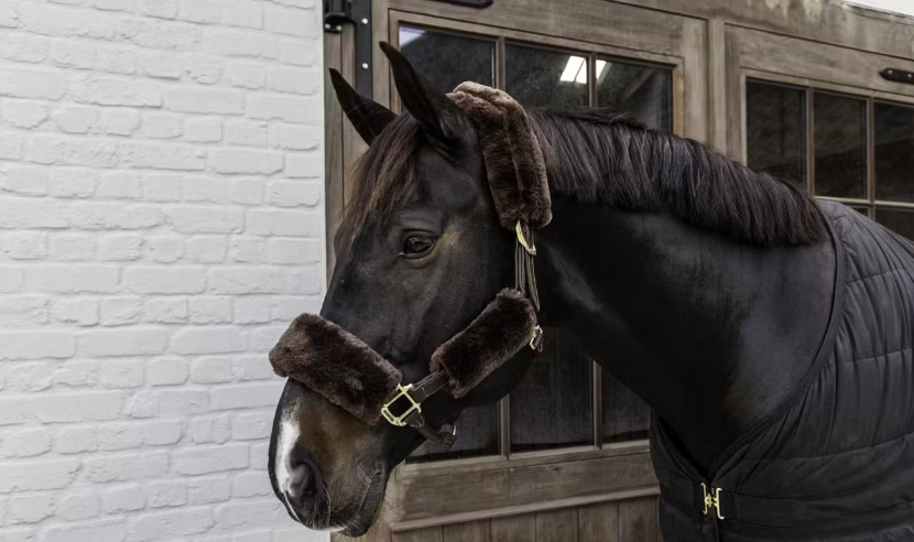 Kentucky Horsewear - Fourreau en mouton pour licol 4 pièces
