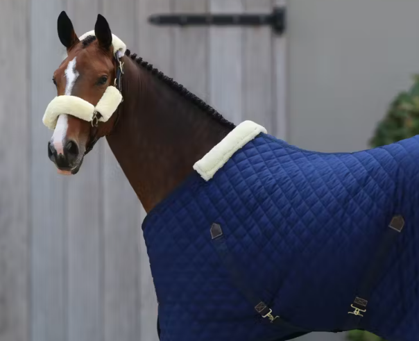 Kentucky Horsewear - Fourreau en mouton pour licol 4 pièces