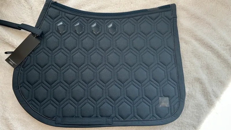 Eskadron - Tapis Sparkle Platinium jumping marine