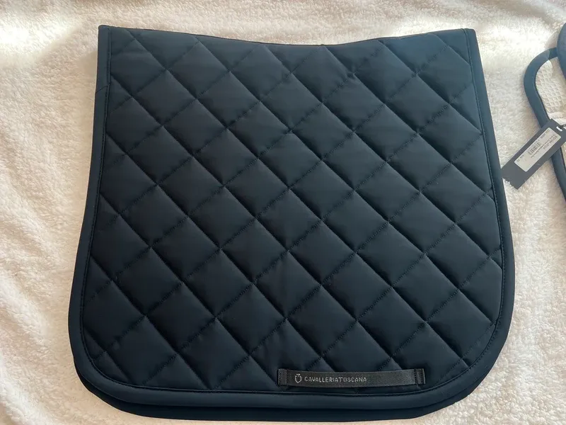 Cavalleria Toscana - Tapis de dressage Glitter noir