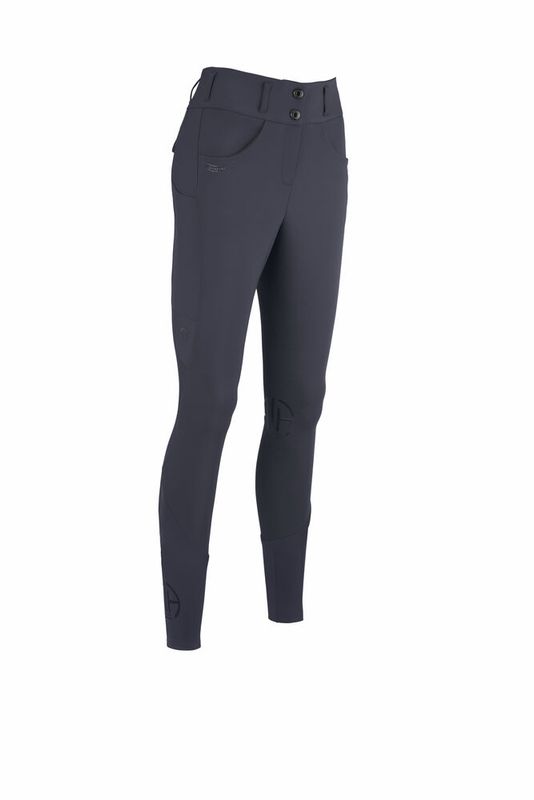 Pikeur - Pantalon Elin taille haute 4805 bleu graphite