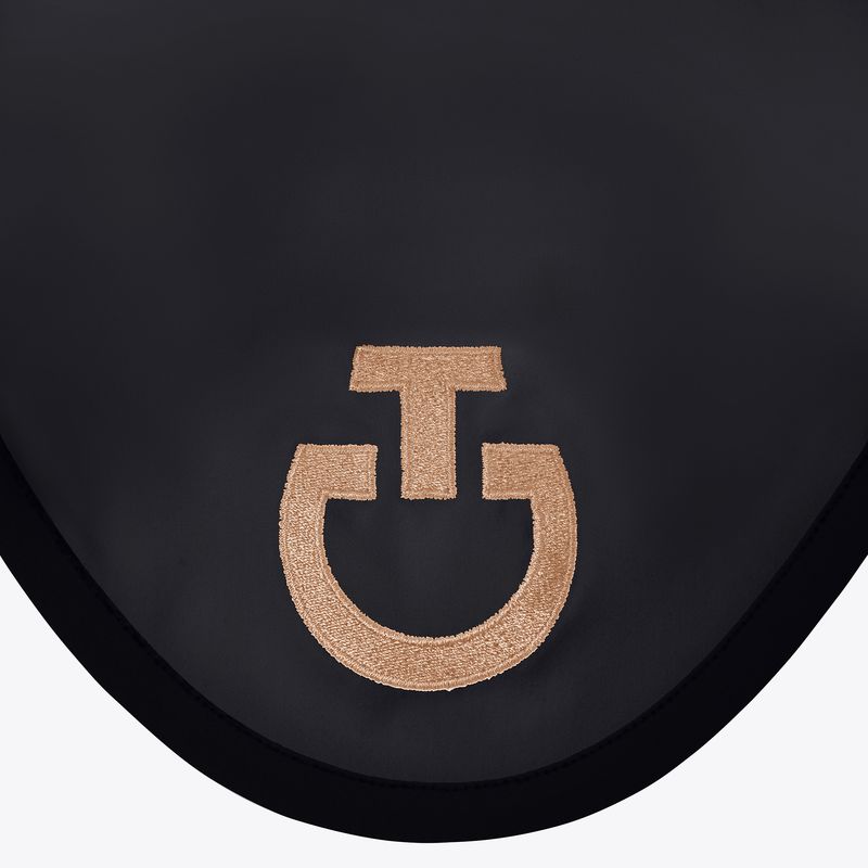 Cavalleria Toscana - Bonnet Light Weight Noir logo Toffee