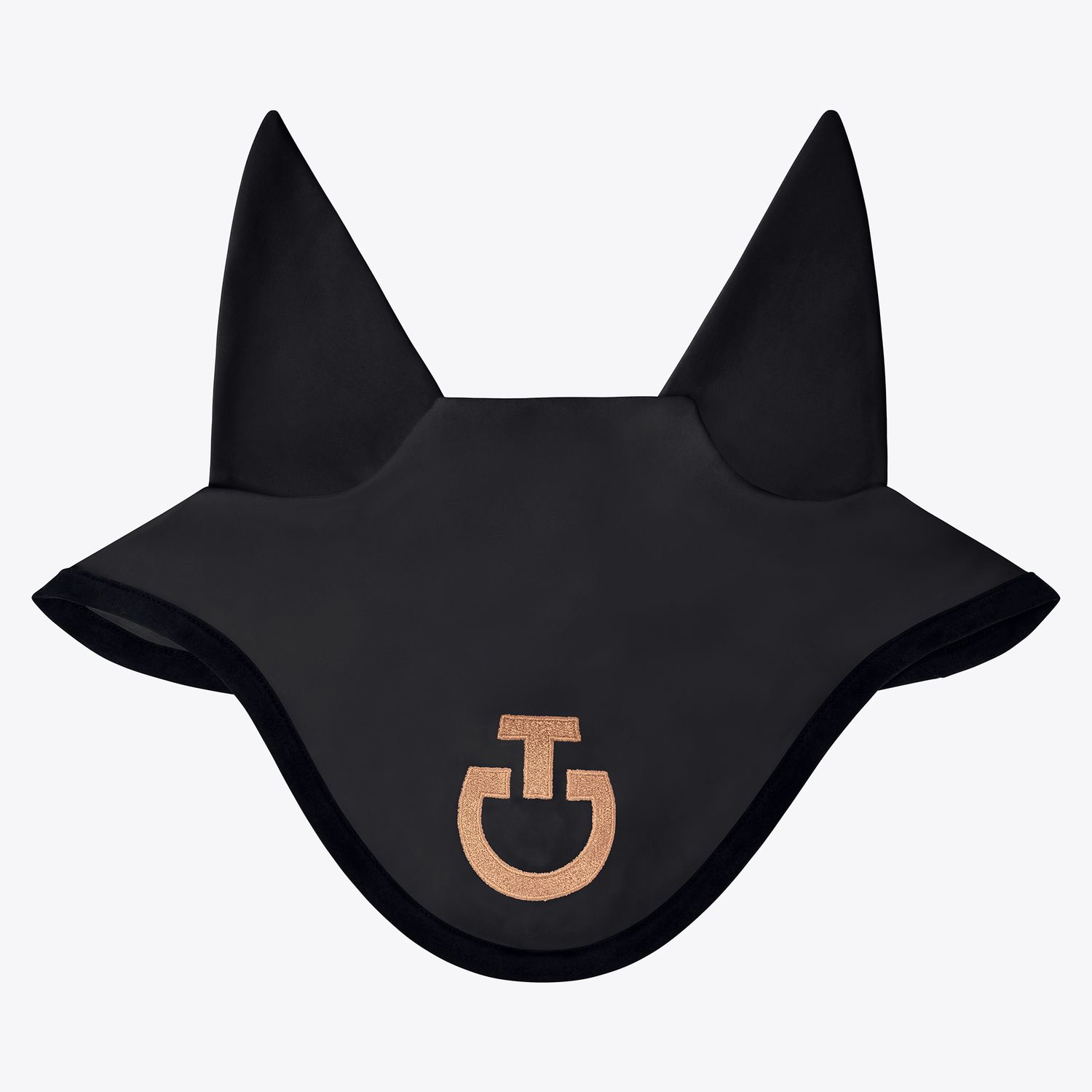 Cavalleria Toscana - Bonnet Light Weight Noir logo Toffee
