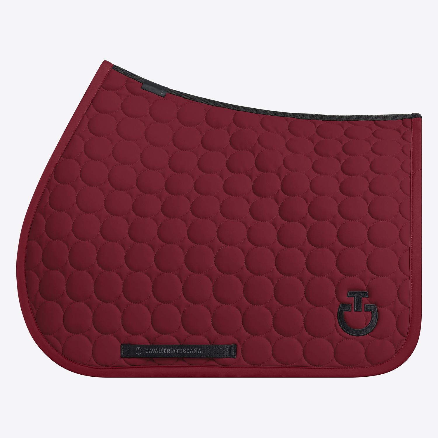 Cavalleria Toscana - Tapis Circle Quilted Jumping Bordeaux