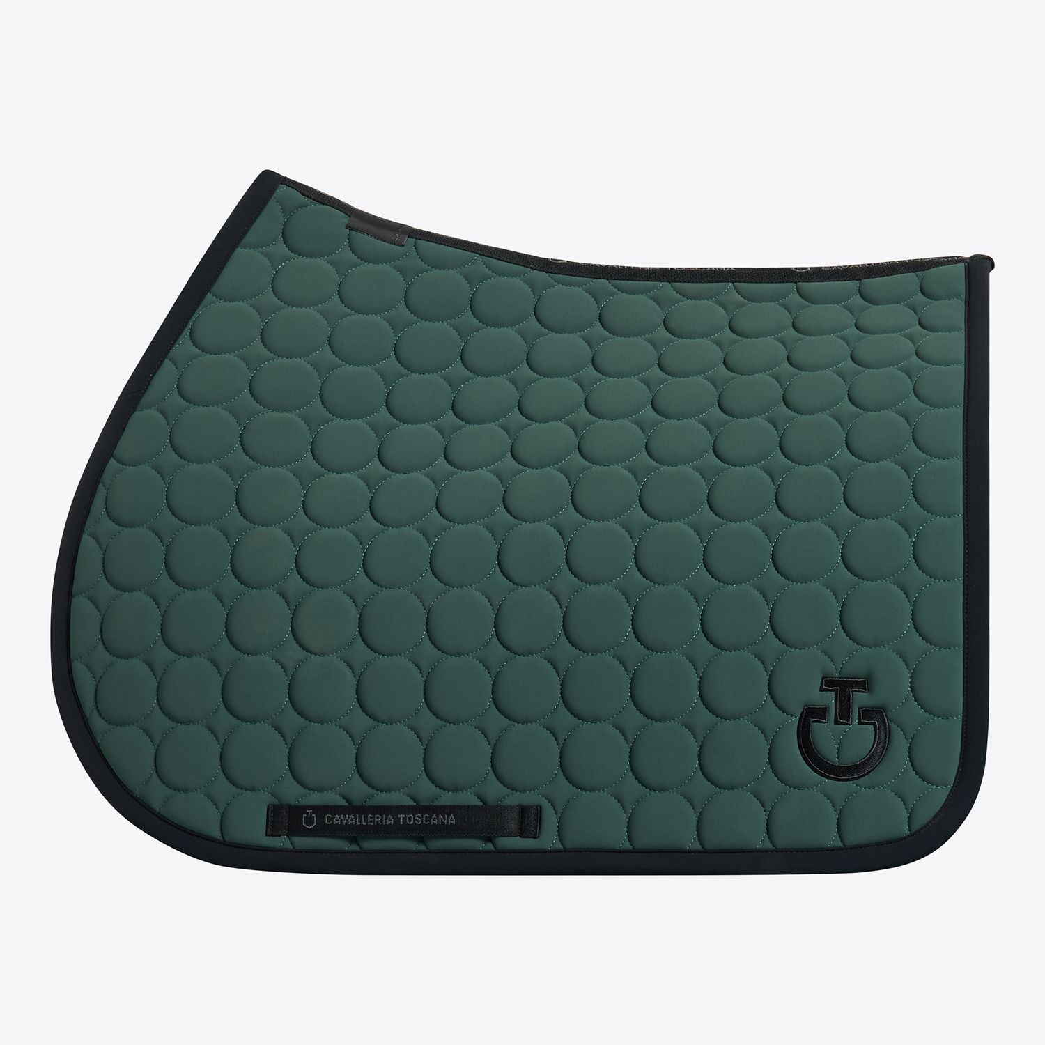 Cavalleria Toscana - Tapis Circle Quilted Jumping Jungle Green