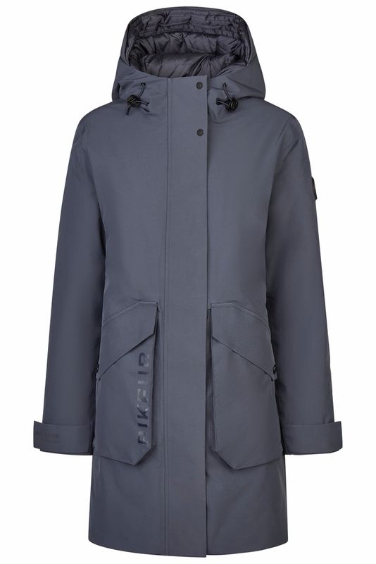 Pikeur - Manteau Raincoat 8021 Athleisure bleu graphite