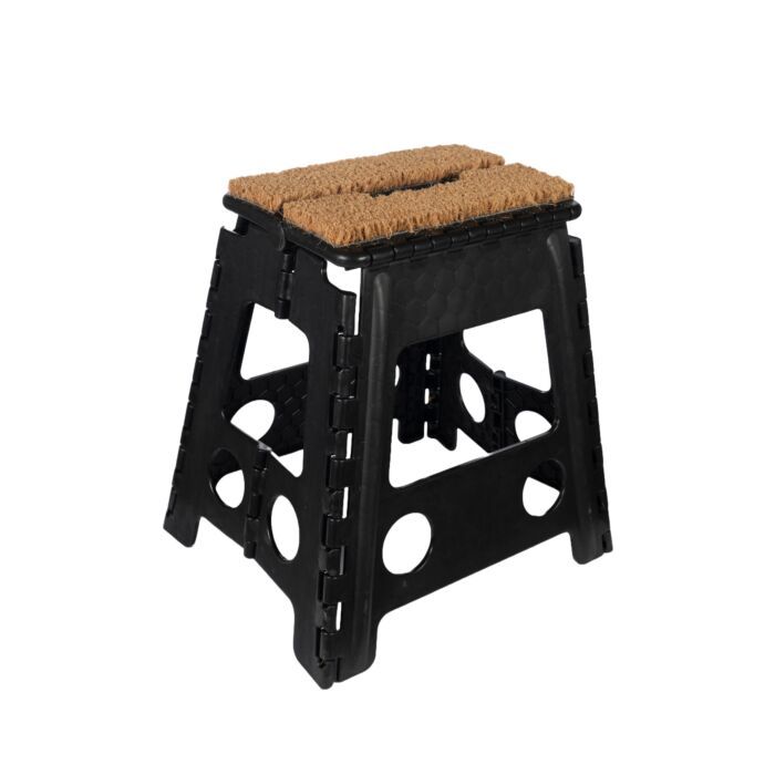HKM - Tabouret pliant avec paillasson