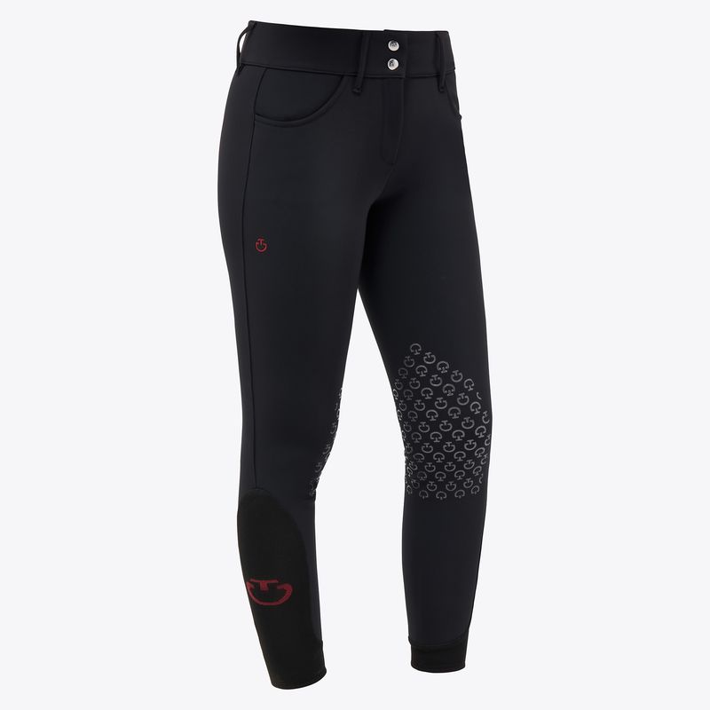 Cavalleria Toscana - Pantalon American Breeches Doublé Polaire Noir - Fall Winter 2025 Cavalleria Toscana - Pantalon American Breeches Doublé Polaire Noir - Fall Winter 2025