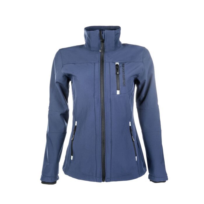 HKM - Veste Softshell marine - idéal broderie