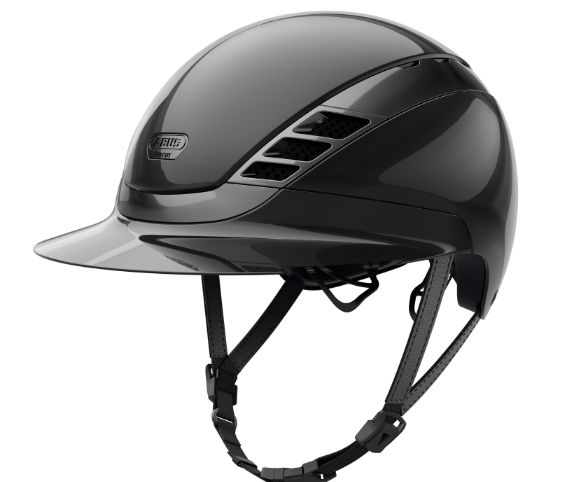 Abus - Casque Airluxe Chrome Longue Visière Abus - Casque Airluxe Chrome Longue Visière