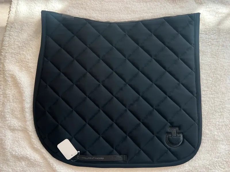 Cavalleria Toscana - Tapis de dressage Glitter noir