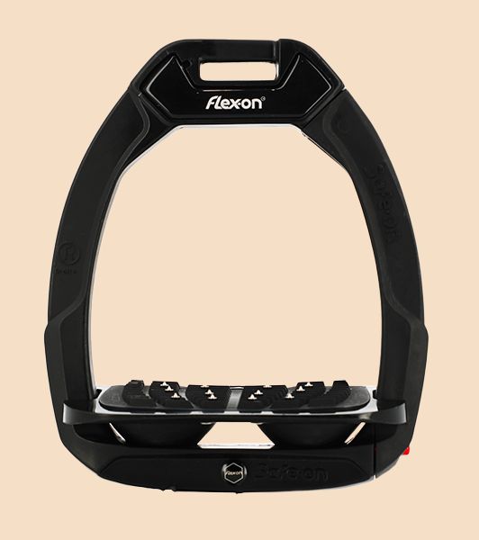 Flex-on - Etriers Safe On incliné ultra grip noir/noir