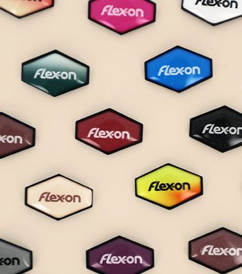 Sticker aimanté pour casque Flex-on