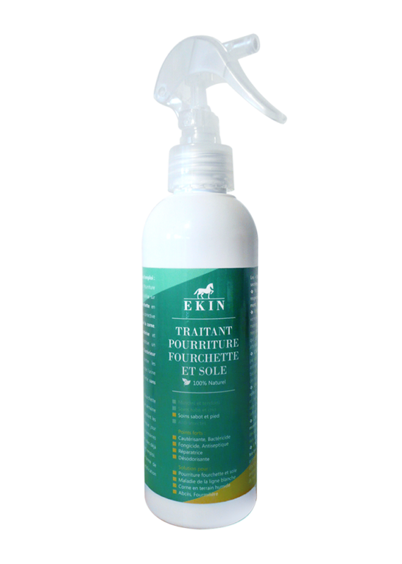 Ekin - Spray traitant pourriture fourchette et sole Ekin - Spray traitant pourriture fourchette et sole