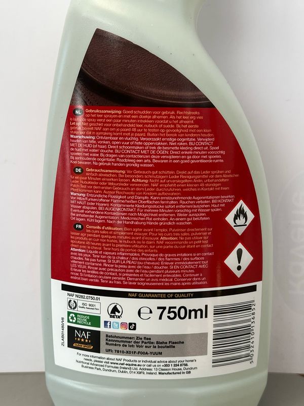 Naf - Nettoyant "Leather Quick Clean"