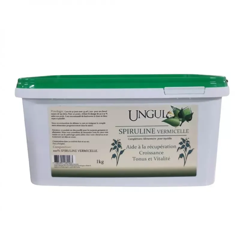 Ungula Naturalis - Spiruline vermicelles Ungula Naturalis - Spiruline vermicelles