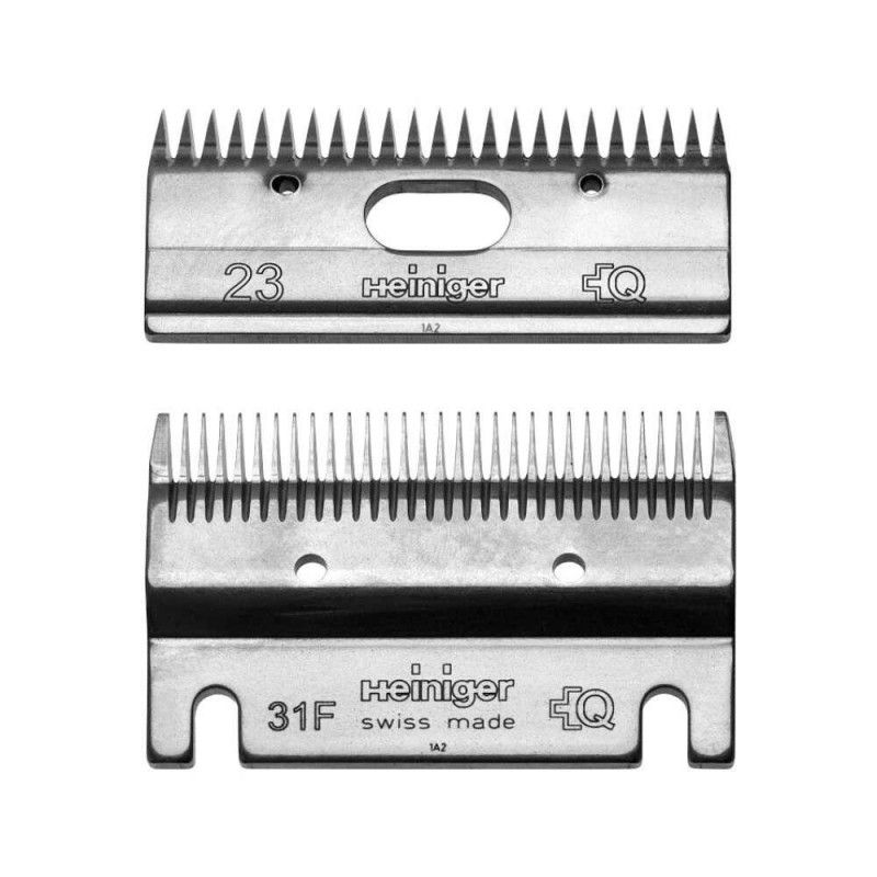Heiniger - Jeu de peignes 31F/23 - 1 à 2mm après tonte Heiniger - Jeu de peignes 31F/23 - 1 à 2mm après tonte