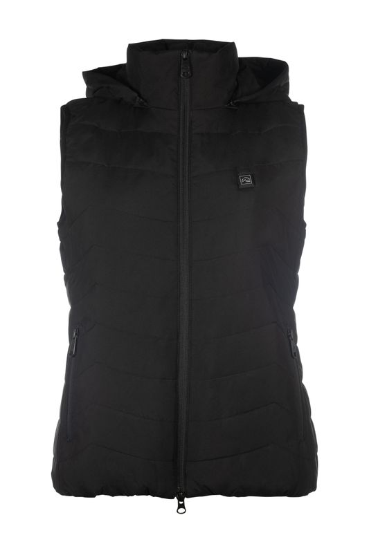 HKM - Gilet sans manches chauffant avec capuche amovible