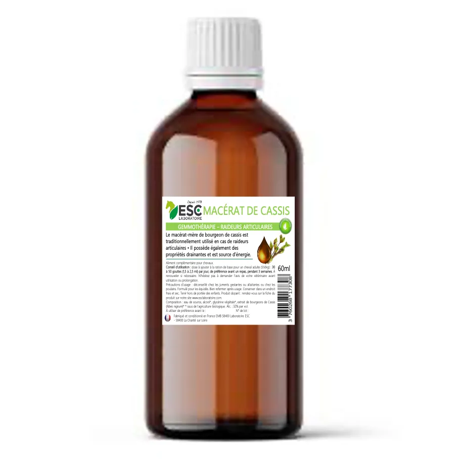 ESC Laboratoire - Macérât de bourgeons de cassis ESC Laboratoire - Macérât de bourgeons de cassis