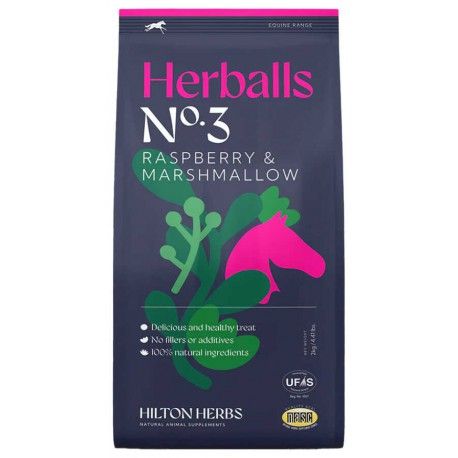 Hilton Herbs - Friandises Herballs Framboise &amp; Guimauve 2kg