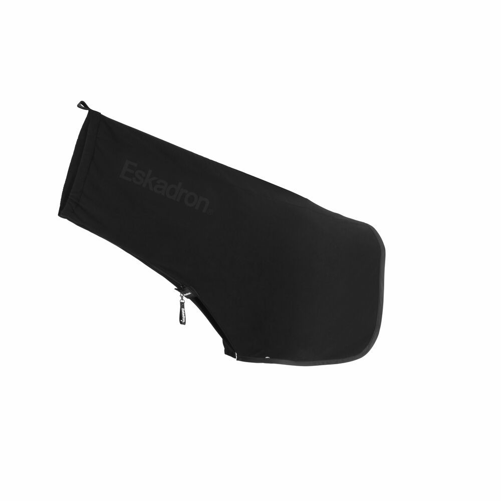 Eskadron - Couvre-cou zip polaire noir