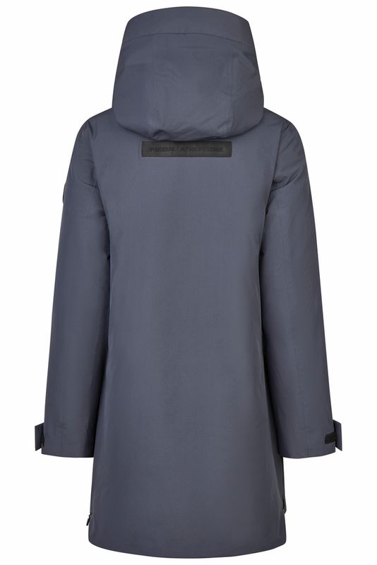 Pikeur - Manteau Raincoat 8021 Athleisure bleu graphite
