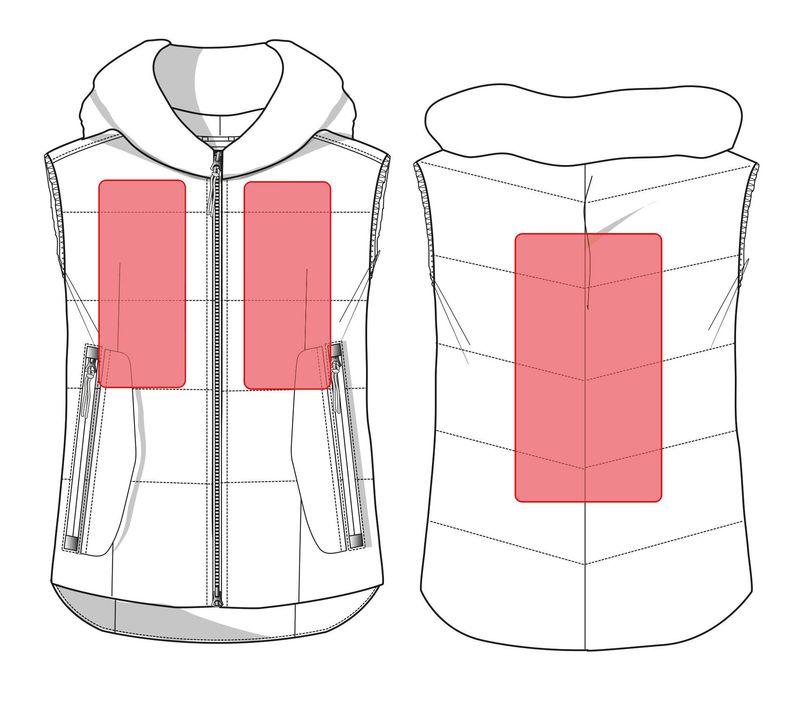 HKM - Gilet chauffant Canada