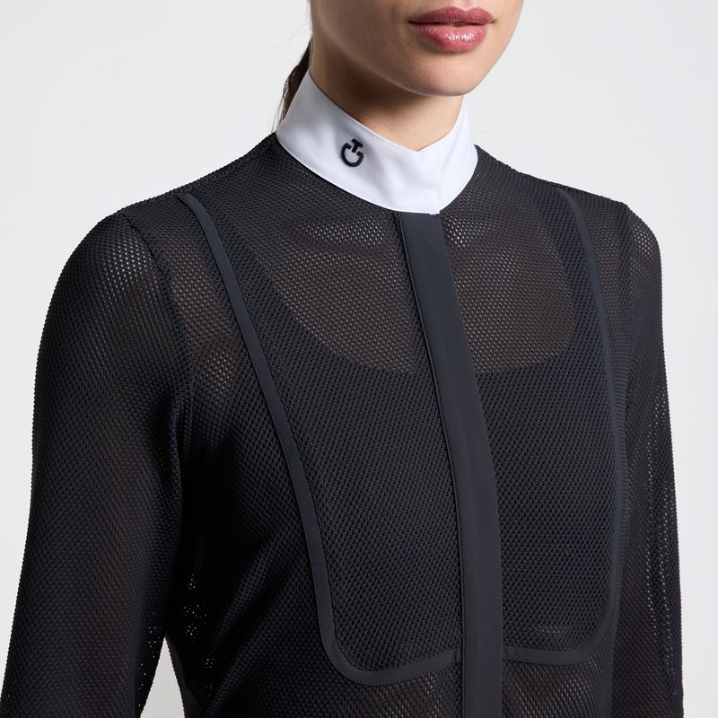 Cavalleria Toscana - Chemise de concours Océan Blue - Spring Summer 2026