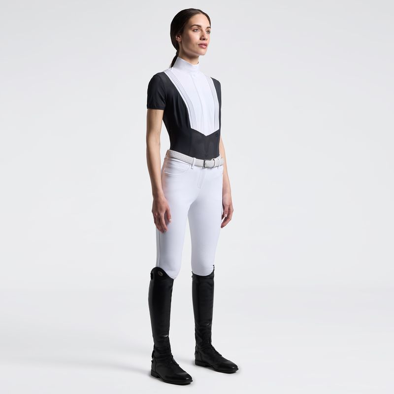 Cavalleria Toscana - Polo de concours Océan Blue - Spring Summer 2026 Cavalleria Toscana - Polo de concours Océan Blue - Spring Summer 2026